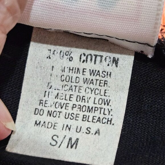 Vintage Disney Wear Walt Disney Studios Neon Text Black Sweatshirt Small/Medium - Picture 6 of 9